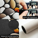 Tapete Antiderrapante Absorvente para Cozinha e Banheiro Lenogue