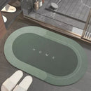 Tapete Antiderrapante Premium com 3 Camadas Oval Lenogue