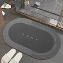 Tapete Antiderrapante Premium com 3 Camadas Oval Lenogue