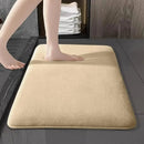 Tapete Antiderrapante Super Absorvente em Veludo Coral Lenogue
