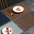 Tapete de Mesa em Couro Impermeável Lenogue