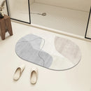 Tapete Diatomito Antiderrapante e Absorvente para Banheiro Lenogue