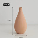 Vaso de Cerâmica para Arranjos Florais Design Moderno Lenogue